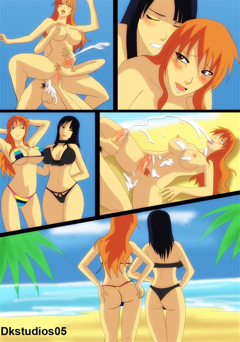 Robin And Nami Page 2 Commission By Dkstudios05 Hentai Foundry