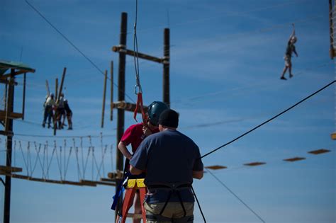 Photos Members Of Team Holloman Tackle The Ropes Course Holloman Air