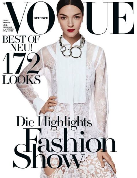 Best Cover Magazine Look At Vogue Februar 2016 On Vogue Magazin D
