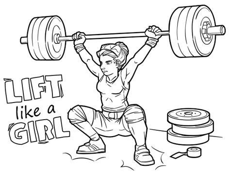 Weightlifting Lift Like A Girl Deviche Designs