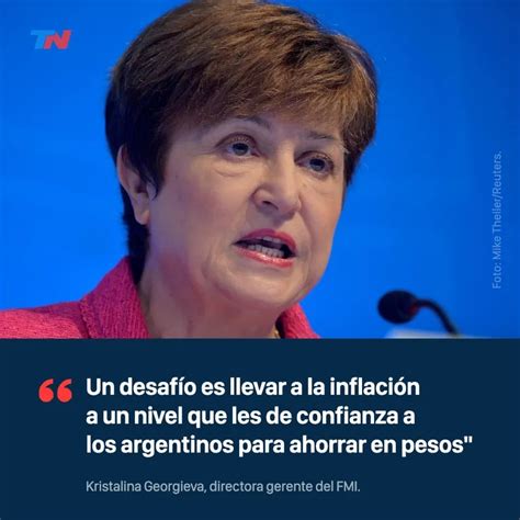 el fmi advirtió que la inflación es el principal riesgo para la argentina tn