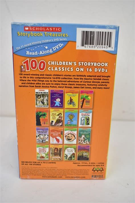 Treasury Of Storybook Classics Scholastic Video Collection Dvds