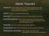 The Army Values Photos