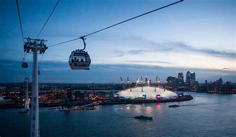 Ifs Cloud Greenwich Peninsula Cable Car Station Londres Lo Que Se