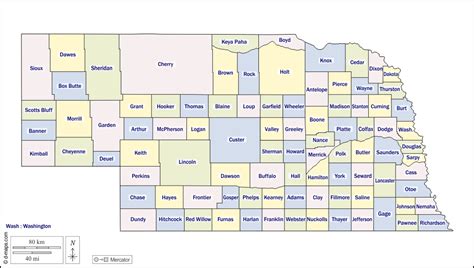 Nebraska Karte Lage Von Nebraska Auf Der Karte Der Usa Mit Flaggen