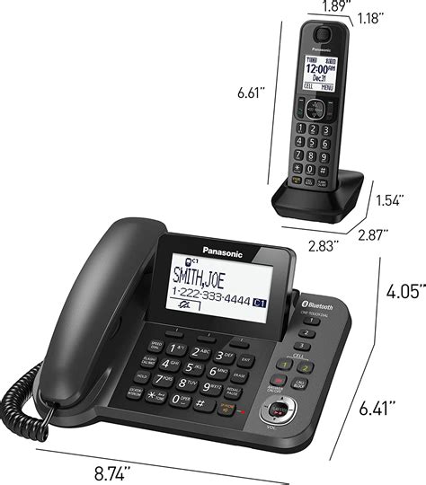 Buy Panasonic Bluetooth Corded Cordless Phone System With Answering