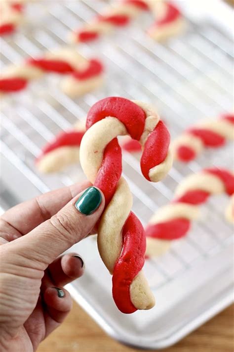 Candy Cane Cookies Step By Step Directions No 2 Pencil