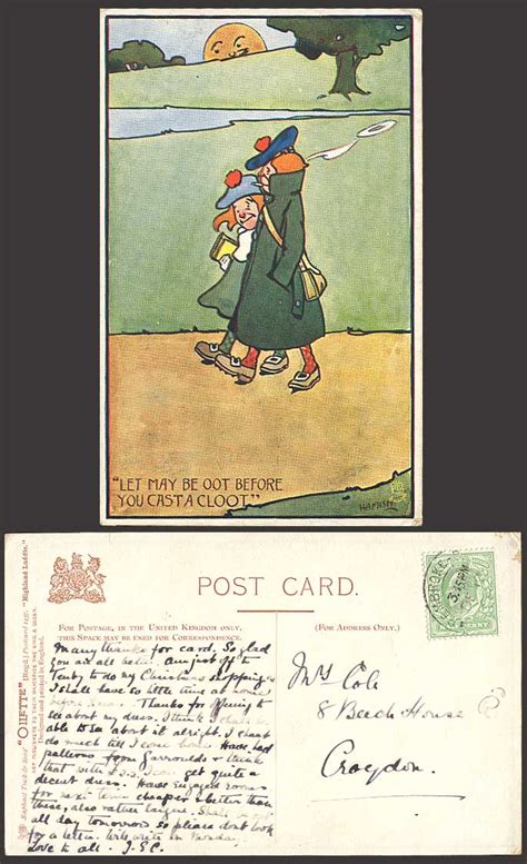 Hamish Highland Laddie 1904 Old Tucks Oilette Postcard For Sale