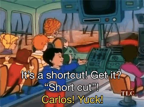 Magic School Bus Carlos Puns