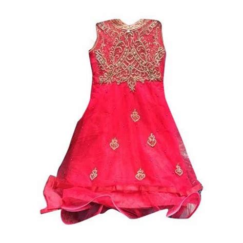 Georgette Party Wear Kids Designer Gown Size 34 And 36 At Rs 1100 In