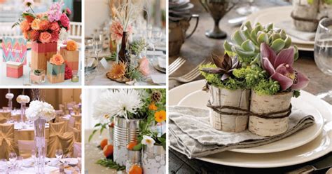 Stunning Diy Wedding Centerpieces To Make On A Budget Ideal Me