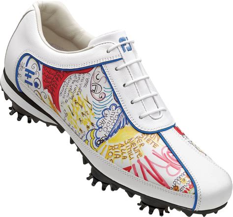 Footjoy Womens Lopro Golf Shoe White Soft Milled