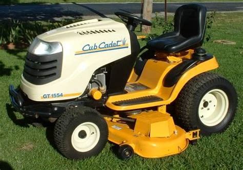 Other states may have similar laws. CUB CADET GT 1554 RIDING LAWN MOWER / 54" DECK ...