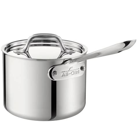 All Clad Stainless 3 Qt Saucepan With Lid