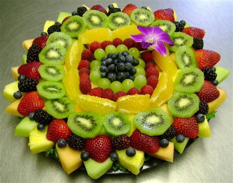 Fruit Platter Love The Arrangement Fruit And Veg Fruits And