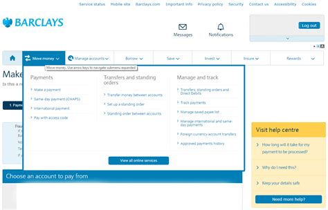 Add money to credit card online. Add new payees and make payments | Barclays
