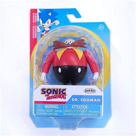 Sonic The Hedgehog Dr Eggman Robotnik 9cm Oficial Licenciado
