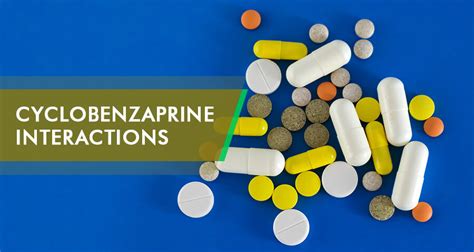 Cyclobenzaprine And Alcohol Flexeril Drugs Interactions