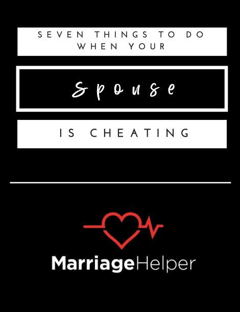 Things To Do When Your Spouse Is Cheating Ebook