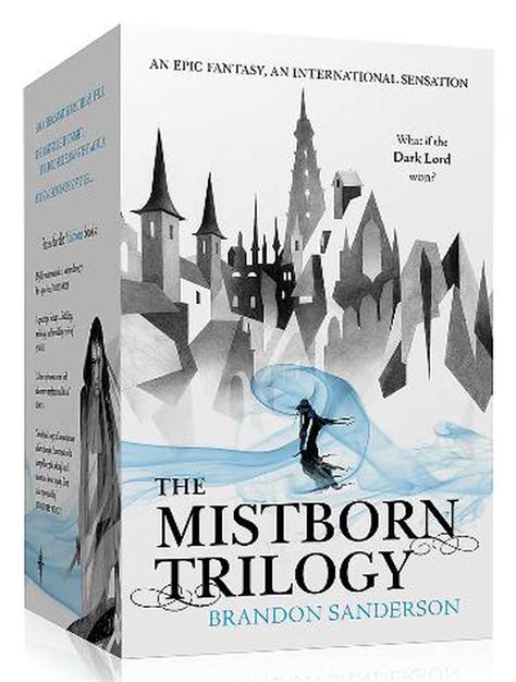 Mistborn Trilogy By Brandon Sanderson Book Merchandise