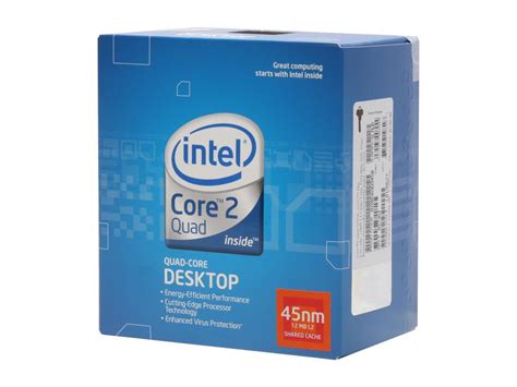 Intel Core 2 Quad Q9450 Core 2 Quad Yorkfield Quad Core 266 Ghz Lga