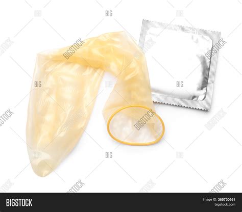 Unrolled Condom Image And Photo Free Trial Bigstock