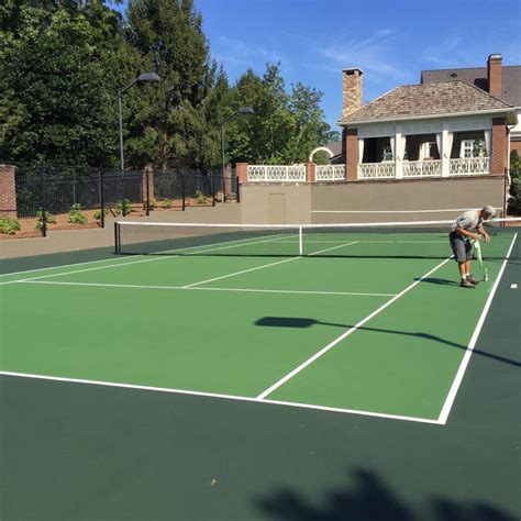 Tennis Court Building And Resurfacing Magnolia Sports Construction