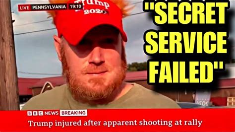 WOW!! Eye Witness who Saw Trumps Shooter Gives SHOCKING DETAILS About