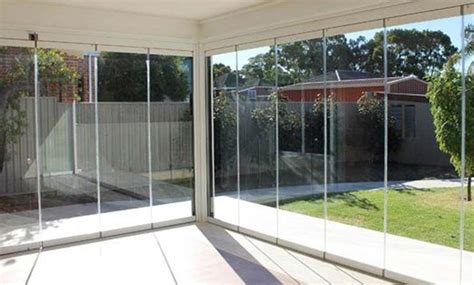 Frameless Glass Bifold Doors In Melbourne Nuline Windows