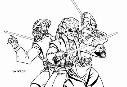 Coloring Pages Fisto Kit Savage Opress Getcolorings