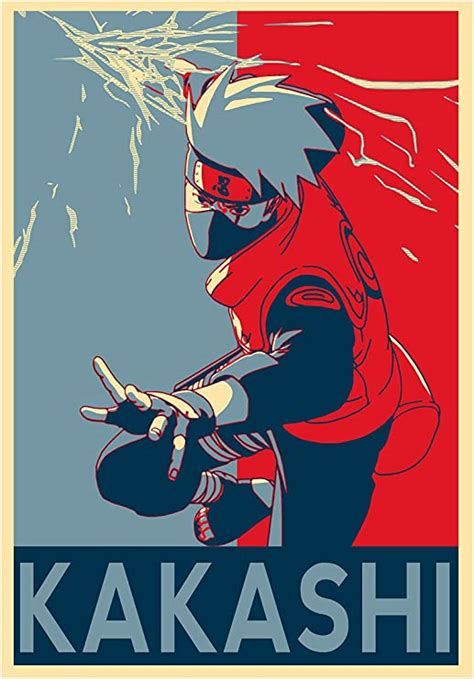 Poster Narutopropaganda Kakashi Hatake Formato A3