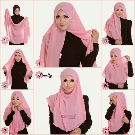 Cara memakai jilbab pashmina model terbaru l tutorial hijab pashmina model terbaru. Cara Memakai Tudung Bawal Bulat - Cara Pakai Tudung Bawal ...