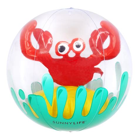 Buy Sunnylife D Inflatable Beach Ball Crabby At Mighty Ape Nz