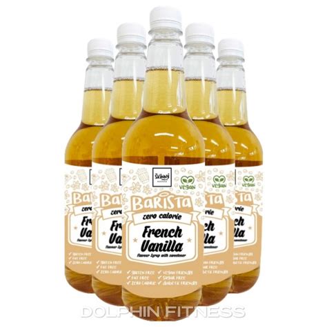 The Skinny Food Co Barista French Vanilla Coffee Syrup 6 X 1l