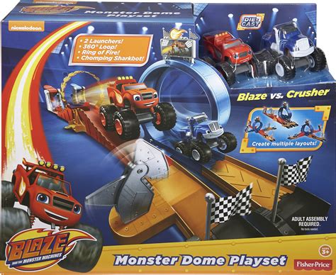 Buy Fisher Price Nickelodeon Blaze And The Monster Machines Monster Dome