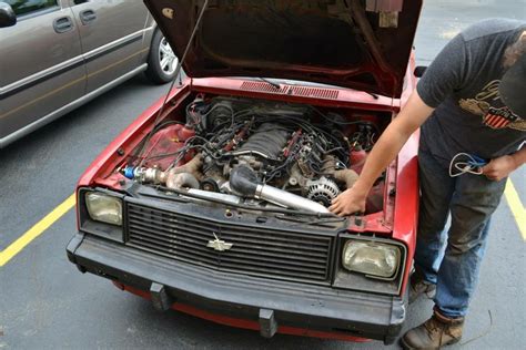 Swap Insanity The 1984 Turbo Lsx Red Rocket Chevette That Could Lsx