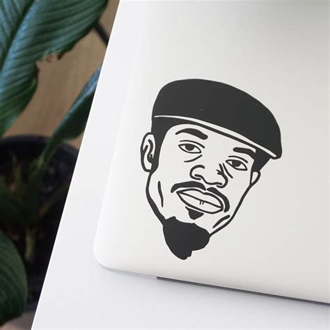 Andre 3000 Hip Hop Sticker Laptop Decal Peeler Stickers Peeler Stickers