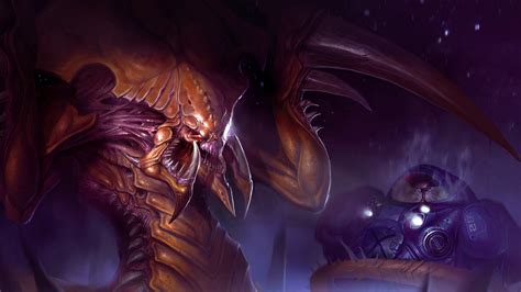 Video Game Starcraft Ii Heart Of The Swarm Hd Wallpaper