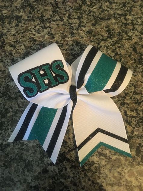 Team Cheer Bow Great For Sideline Or Competition Cheer Etsy Team Cheer Bows Custom Cheer