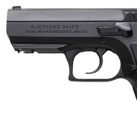 Iwi Jericho 941 Fs9 9mm Luger 38in Black Pistol 161 Rounds