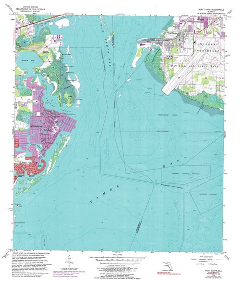 Port Tampa Topographic Map Fl Usgs Topo Quad 27082g5