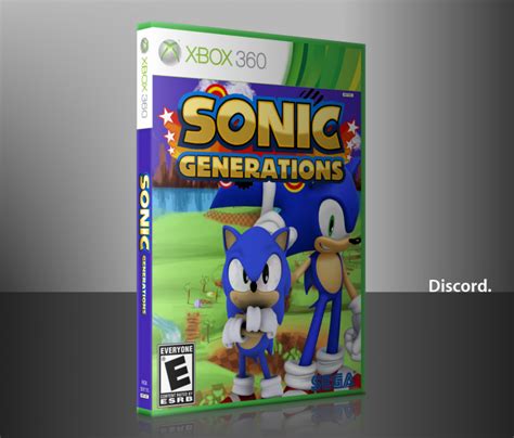 Sonic Generations Xbox 360 Box Art Cover By Discordthepony
