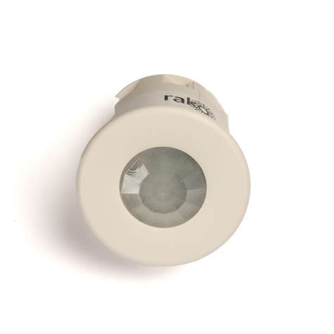 The ceiling mounted passive infrared (pir) occupancy sensor accurately detects occupancy and automatically switches lighting on and off as needed. Rako Occupancy Sensor Ceiling Mounted, home automation, uk ...