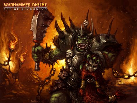 47 Warhammer Orc Wallpaper Wallpapersafari