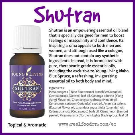 I especially love the uses for killing mold. Shutran Essential Oil | Real Food RN
