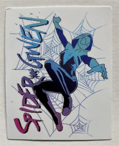 Spider Gwen Aka Gwen Stacy Marvel Sticker Mcu Spider Man Miles