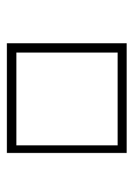 Basic Square Outline Free Stock Photo Public Domain Pictures