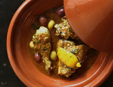 Chicken Tagine With Preserved Lemon And Olives