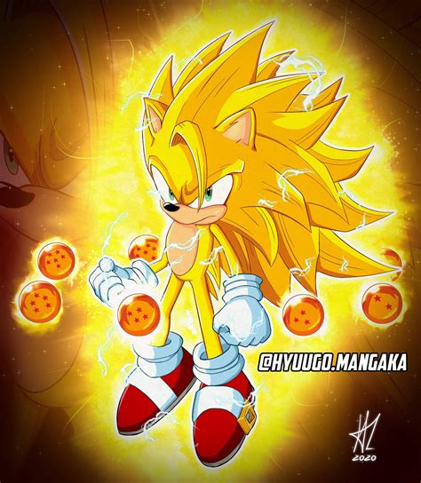 Dragon Balls Dragon Ball Art Super Sonic 3 Silver The Hedgehog