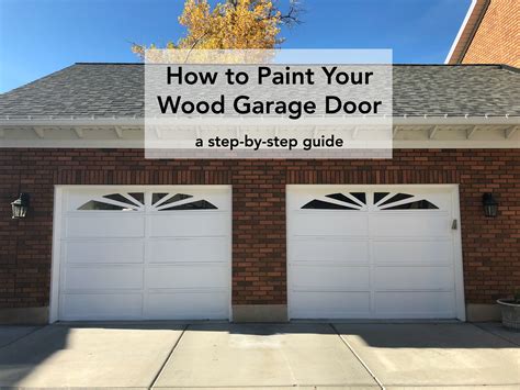 How To Paint Your Wood Garage Door With Purdy Tools
